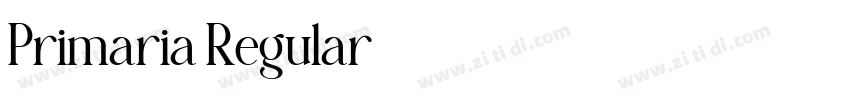 Primaria Regular字体转换 Primaria Regular字体转换